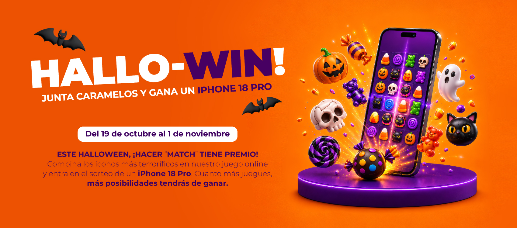 Hallowin escritorio